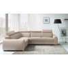 Rozkládací rohová sedačka MOLINO (Látka Element 15, Provedení pravé)