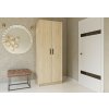 Šatní skříň SIMPLE 80 (barva sonoma)