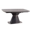 Jídelní stůl CORTEZ rozkládací (barva šedá antracit/mramor)