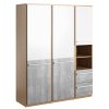 Šatní skříň FLAMY 01 3D2S