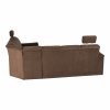 Rozkládací sedací souprava SANTIAGO (Barva hnědá, Provedení pravé)