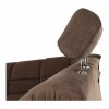 Rozkládací sedací souprava SANTIAGO (Barva hnědá, Provedení pravé)