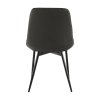 Jídelní židle Hazal (Barva tmavě šedá/černá)