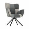 Designové otočné křeslo KOMODO (Barva patchwork)