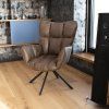 Designové otočné křeslo KOMODO (Barva patchwork)
