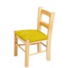 Židle dětská čalouněná APOLENKA buk Z519