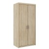 Šatní skříň ELINA 2D (odstín dub lefkas)