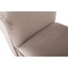 Lavice BURDA (Barva Velvet látka, béžovosivá/černá)