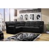 Rozkládací rohová sedačka LANZAROTE (Vyberte si umístění rohu: roh na pravé straně, potah berlin new 03)