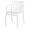 Židle plastová GARDIN (barva bílá)