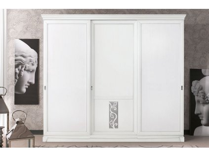Šatní skříň s posuvnými dveřmi 246x252x66 cm VAC3179