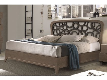 Dřevěná postel 180x200 cm P-7314/180