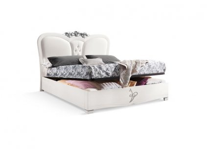 Luxusní postel s úložným prostorem 160x200 cm VA4552/160