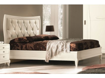Bílá postel 180x200 cm P 4133 180