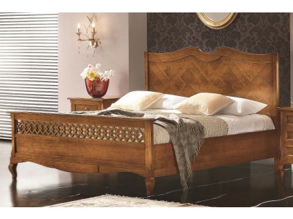 Rustikální postel z masivu 180x200 VAGH025/180