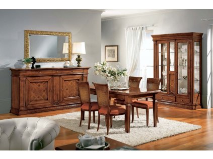 Jídelní stůl 110x80x110 cm VAGH4048 v sestavě