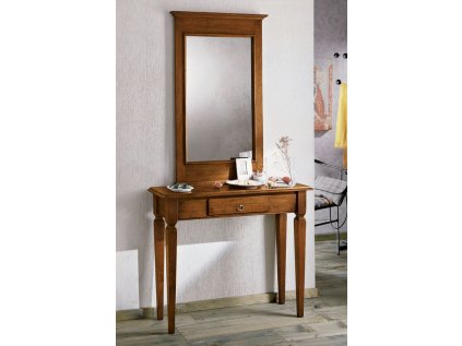 Konzolový stolek se zrcadlem 100x84x33 cm ZA545