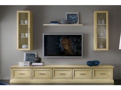 Dlouhý TV stolek 303x47x60 cm ZA3056