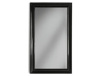 Černé zrcadlo 91x153x5 cm ZA3249