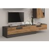 Industriální obývací stěna 236x196x58 cm P 7189 tv stolek