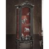 Černá vitrína 80x192x46 cm VAG4029 samostatně
