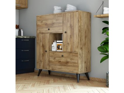 Multifunkční skříňka HERCULES 3100 ořech