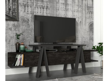 Televizní stolek ASPERO černá antracit