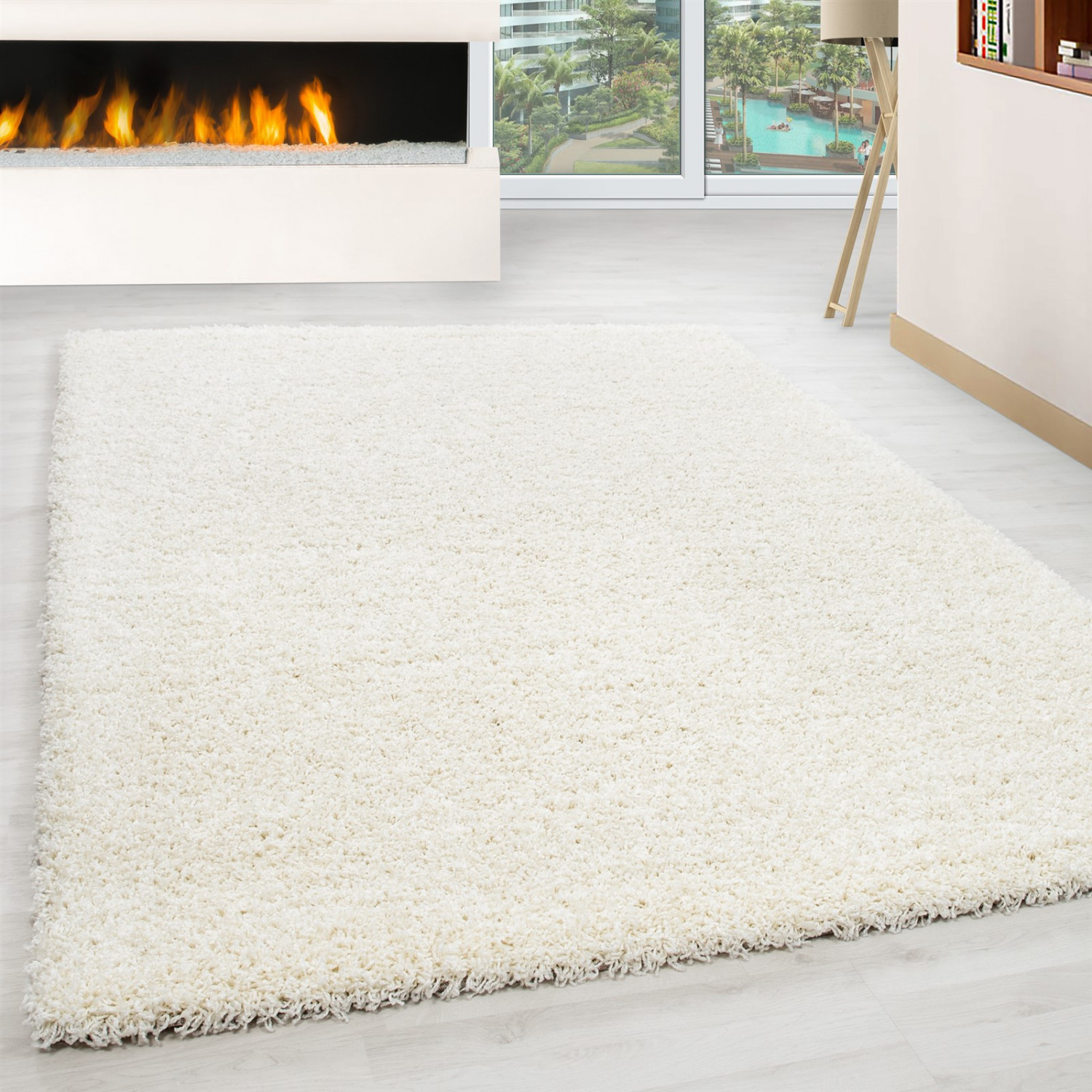 ASIR Koberec 200 x 290 PLAIN krémový