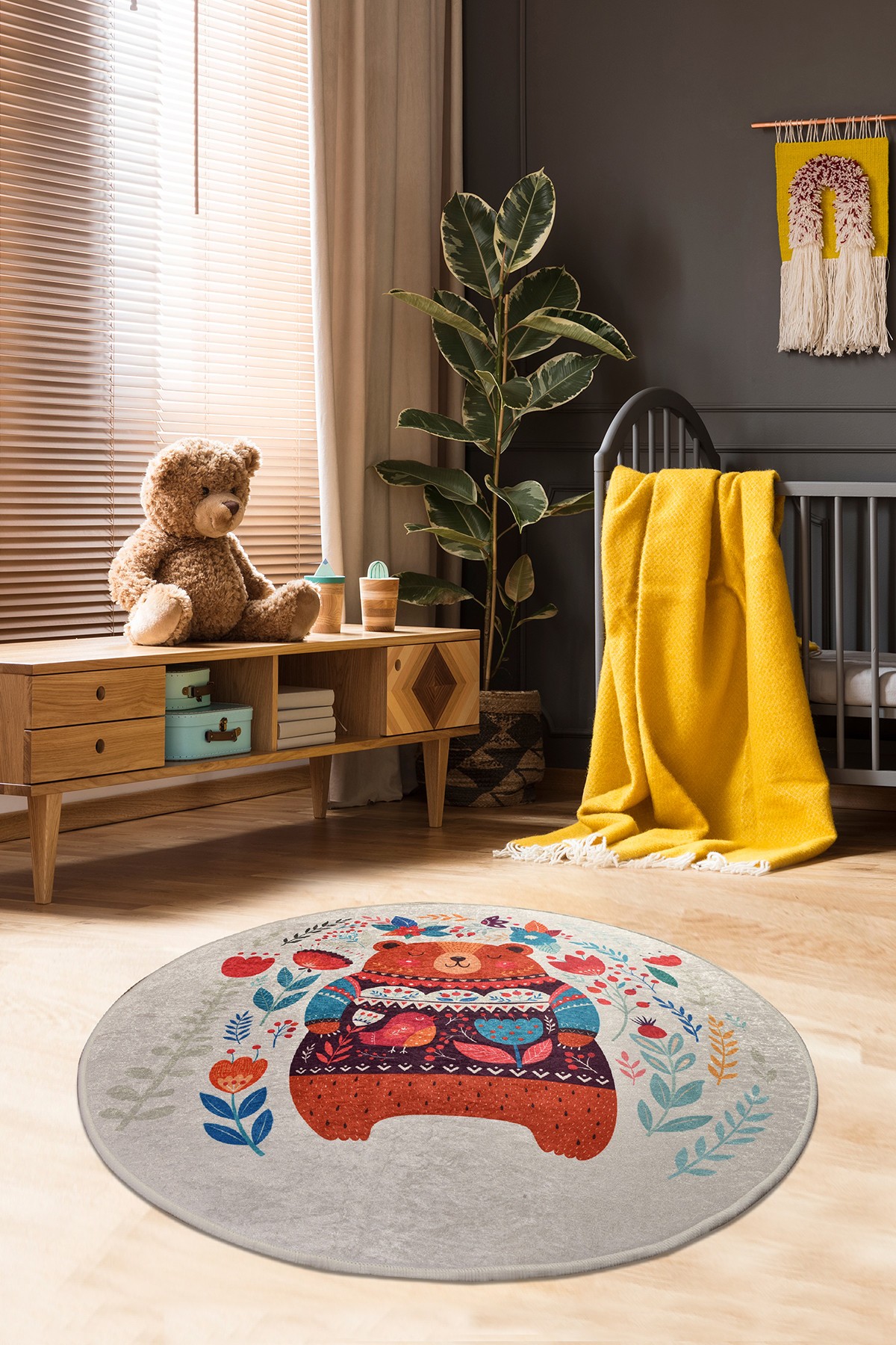 Koberec 140 cm SWEET BEAR viac farieb