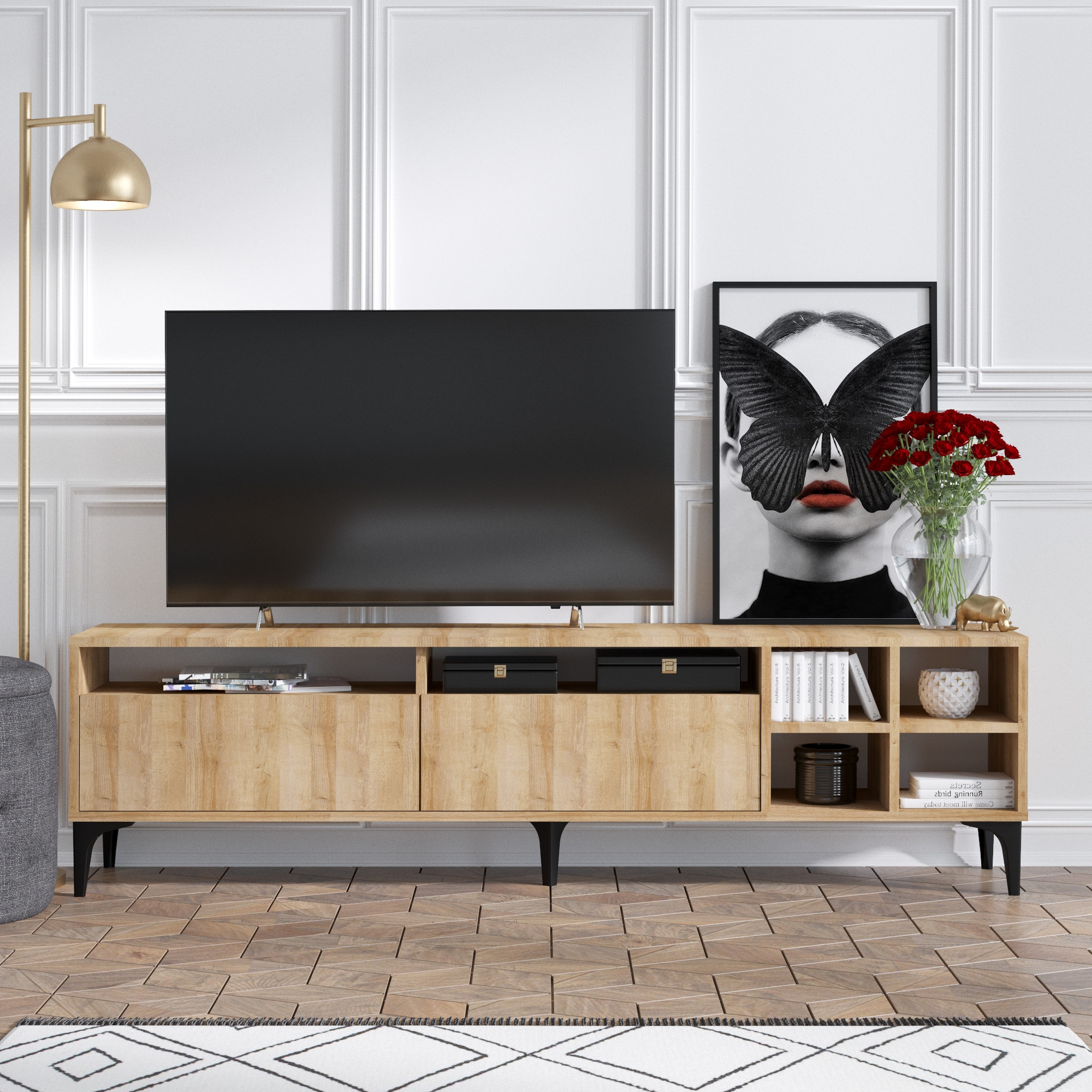 TV stolík EVA dub