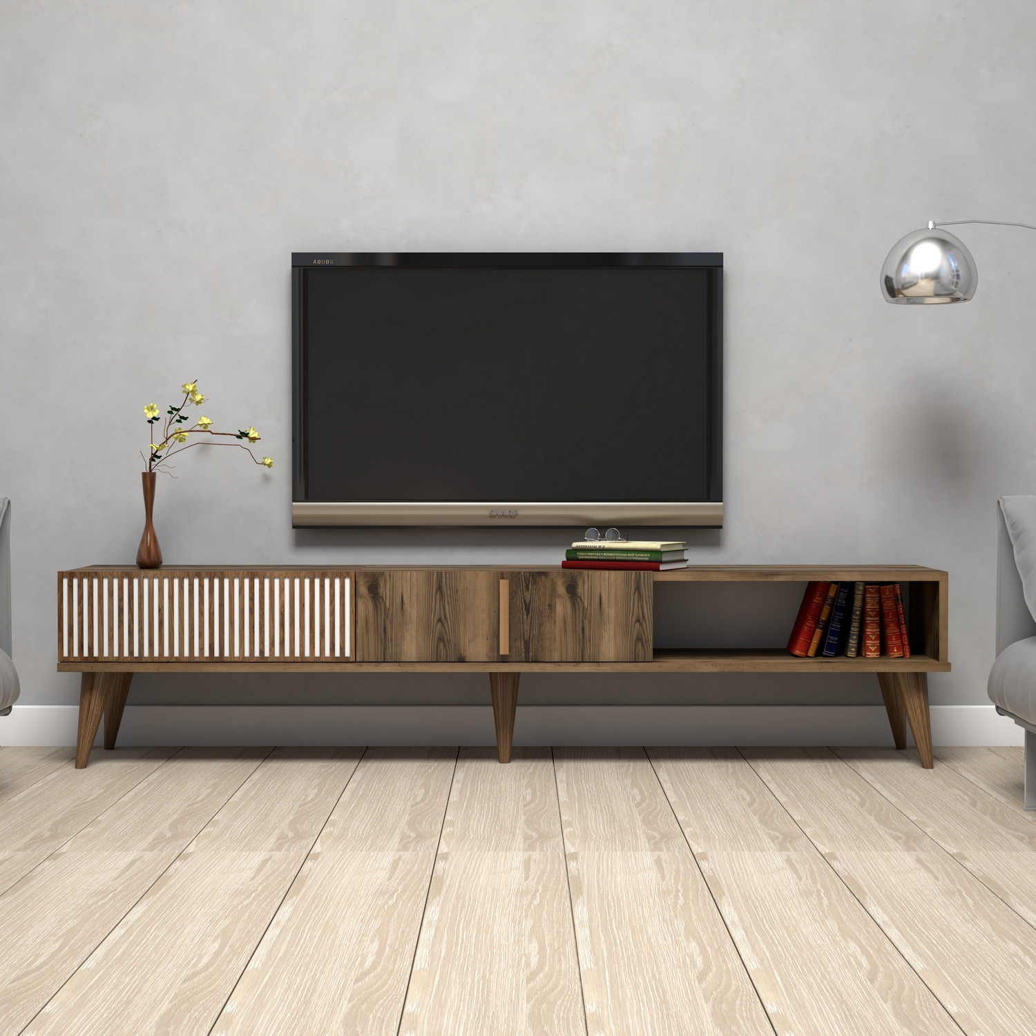 TV stolík MILAN orech