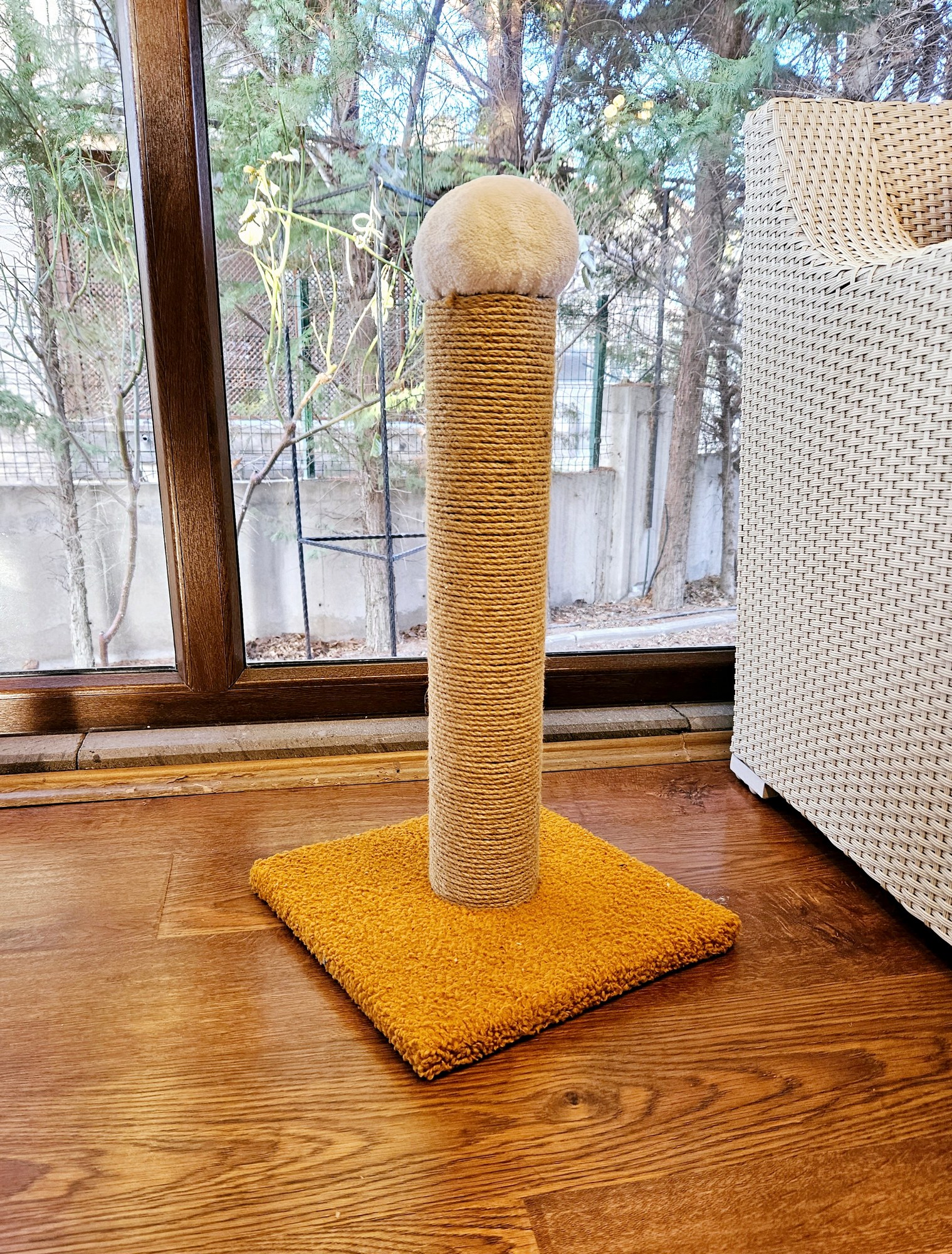ASIR Škrabadlo TIRMA oranžové 60 cm