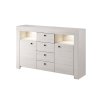 Komoda SAMBU 4 zásuvky bílá 155 x 96 x 40 cm 1