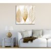Obraz na plátně ZLATÉ LISTY plátno 45 cm