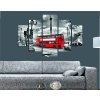 Sada nástěnných obrazů DOUBLEDECKER 92 cm MDF