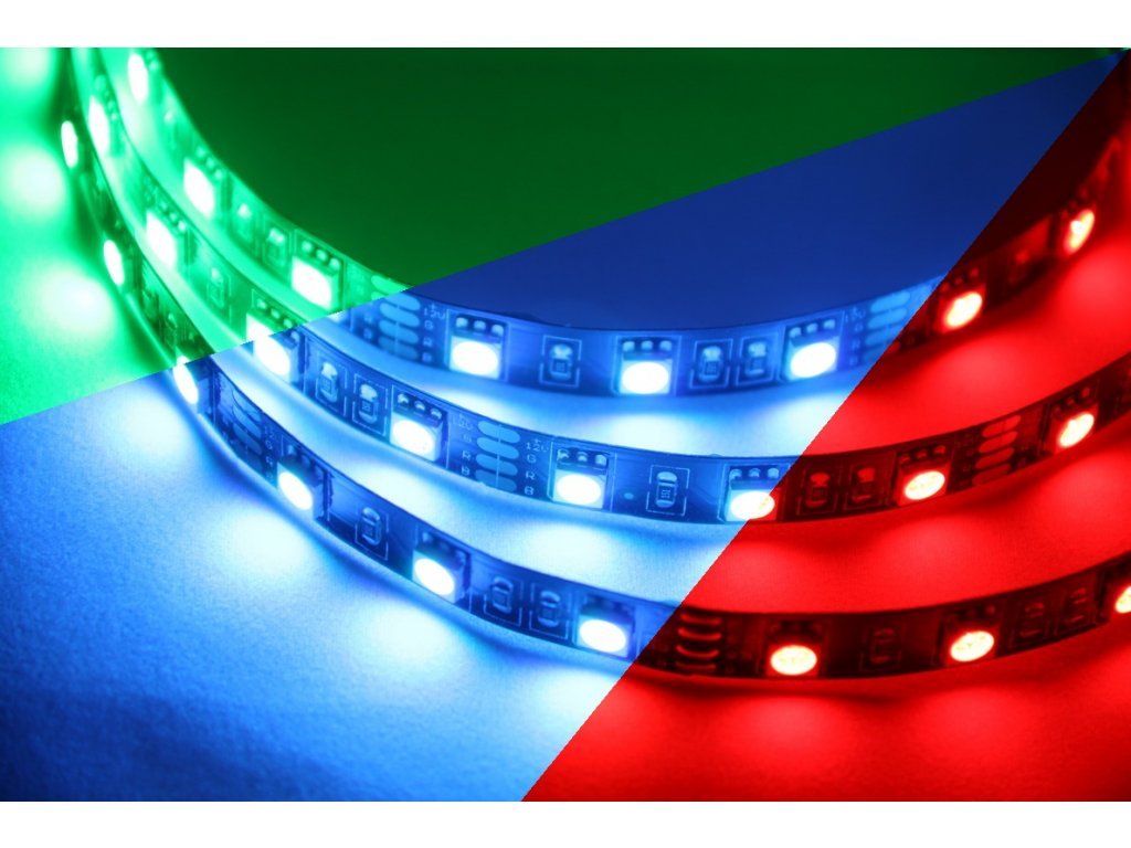 LED osvětlenie multicolor