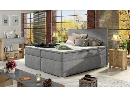 Manželská postel DOLCE BOXSPRINGS 180 cm (sawana 21)