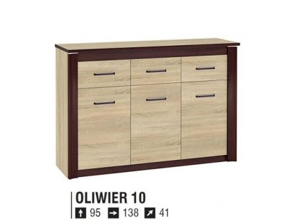 Komoda Oliwier 10 dub Sonoma