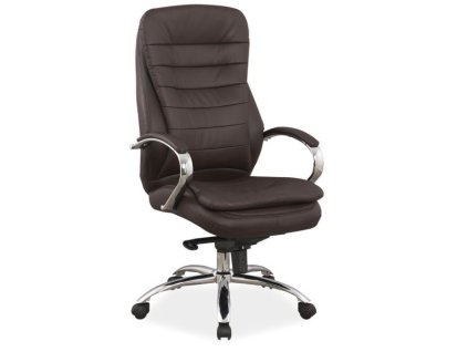 Kancelářské křeslo Q-154 hnědé