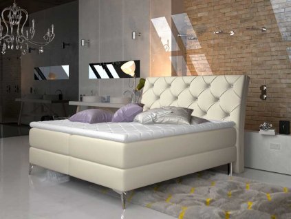 Čalouněná postel ADEL Boxsprings 180 x 200 cm (Provedení Soft 33)