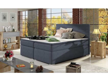 Manželská postel DOLCE BOXSPRINGS 180 cm (vlastní výběr potahu)