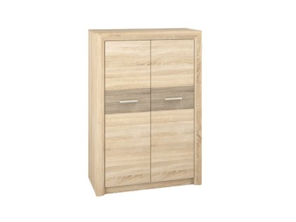 Komoda ARNIKA dub sonoma 92 x 133 x 43 cm