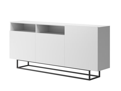 Komoda MORIO bílá 180 x 82 x 37 cm
