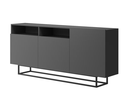 Komoda MORIO grafit 180 x 82 x 37 cm