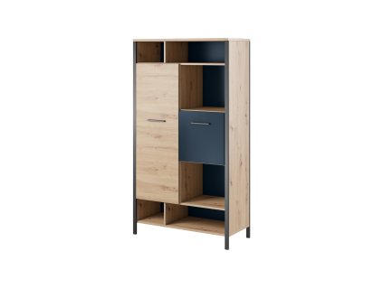 Knihovna TRAMP TYP 123 dub artisan antracit (Kopírovat)