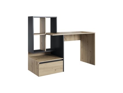 Psací stůl PACO 02 dub artisan antracit (Kopírovat)