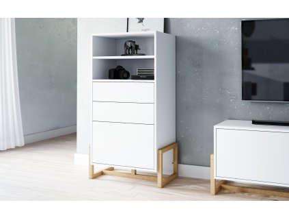 51747 1 vysoka komoda oslo bily mat