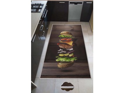 Koberec 80 x 150 BURGER hnědá