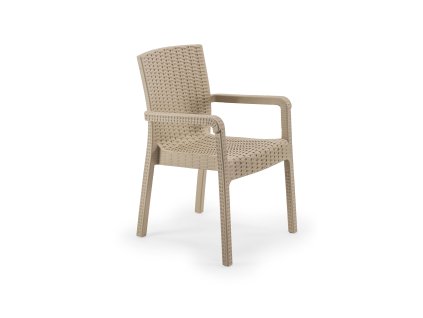 Zahradní židle RATTAN ROYAL cappuccino