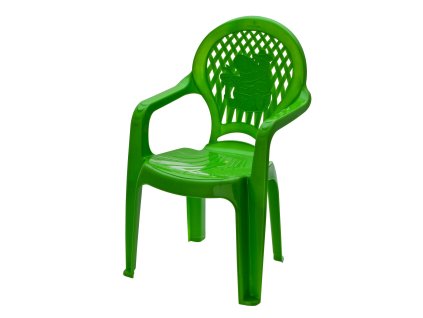 Dětská zahradní židle MODERN zelená
